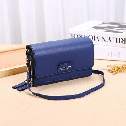 Eksklusiv Læder Crossbody Taske Elegant Skuldertaske til Hverdag og Særlige Anledninger