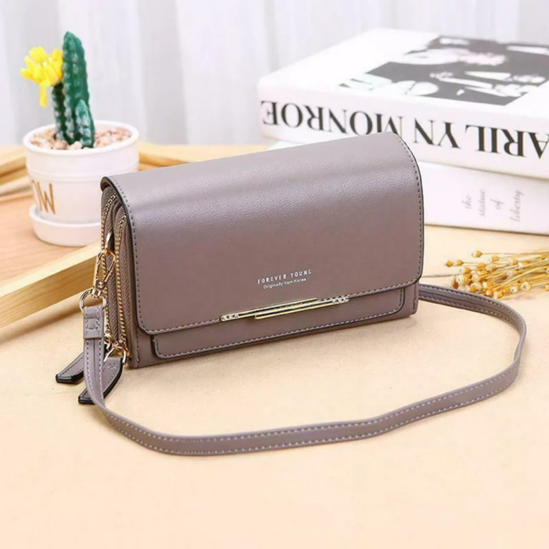 Eksklusiv Læder Crossbody Taske Elegant Skuldertaske til Hverdag og Særlige Anledninger
