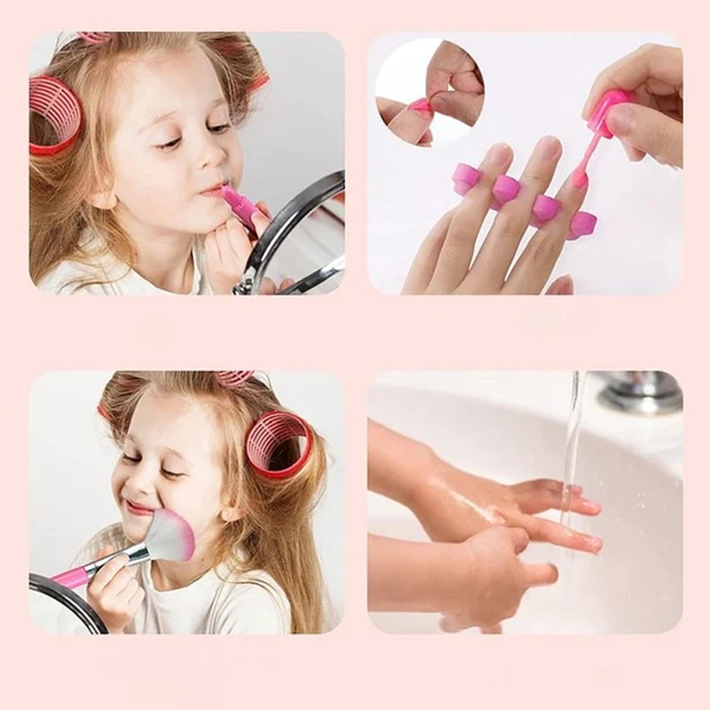 Princess Glamour Børne Makeup Legetøjssæt til Rolleleg