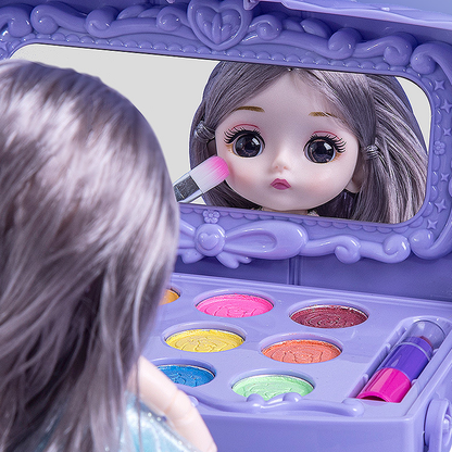 Princess Glamour Børne Makeup Legetøjssæt til Rolleleg
