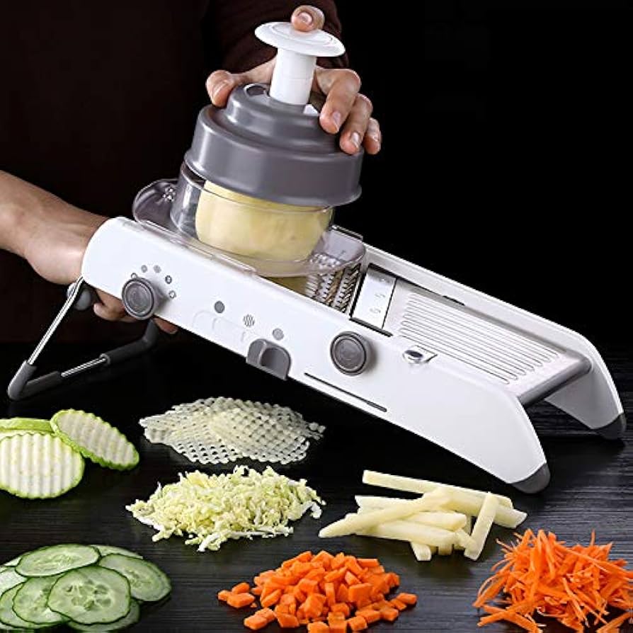 ProSlice Mandolinjern med Justerbare Præcisionsblade