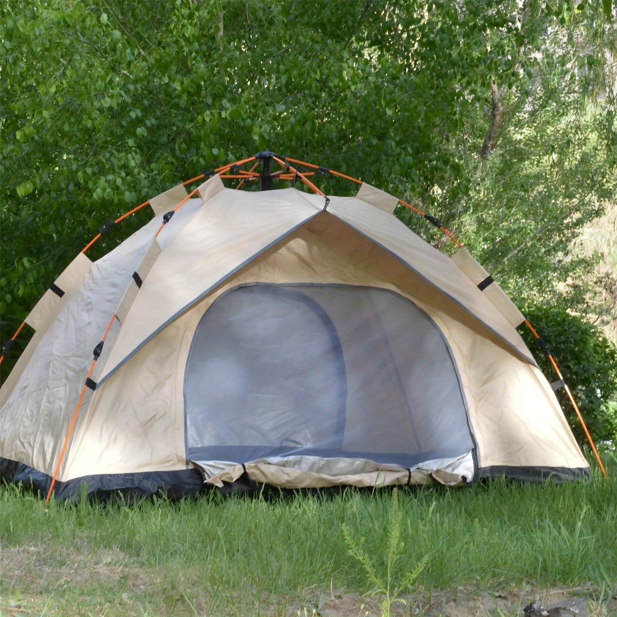 QuickCamp Pop Up Telt til 4 Personer med UV-Beskyttelse og Hurtig Opsætning