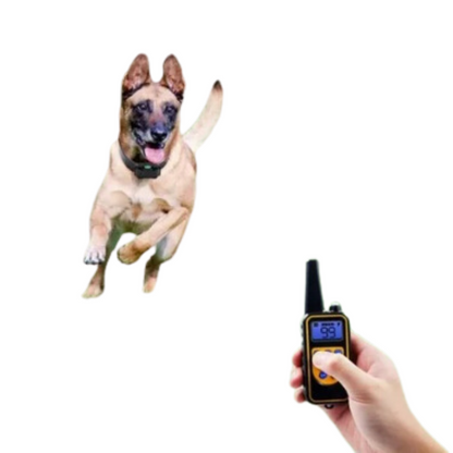 Genopladeligt Anti-Gø Hundehalsbånd med Fjernbetjening og Vandtæt Design