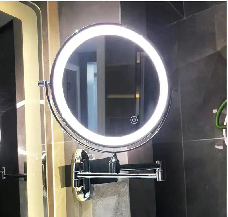 RefleX Genopladeligt LED Sminkespejl med 3 Lysindstillinger