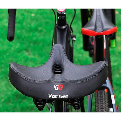 RideEase Ergonomisk Cykelsadel med Ekstra Bred Komfort