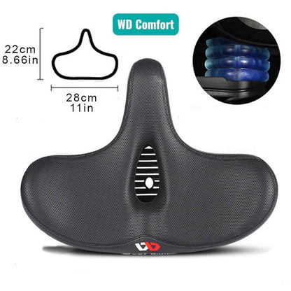 RideEase Ergonomisk Cykelsadel med Ekstra Bred Komfort