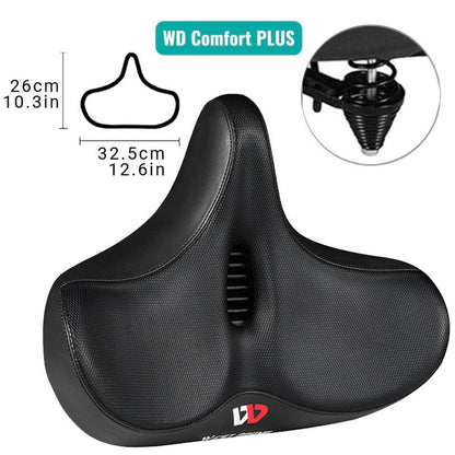RideEase Ergonomisk Cykelsadel med Ekstra Bred Komfort
