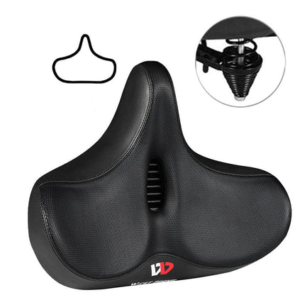 RideEase Ergonomisk Cykelsadel med Ekstra Bred Komfort