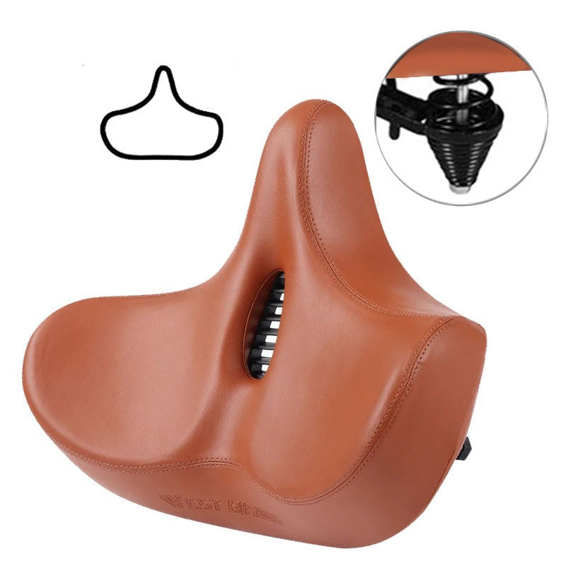 RideEase Ergonomisk Cykelsadel med Ekstra Bred Komfort