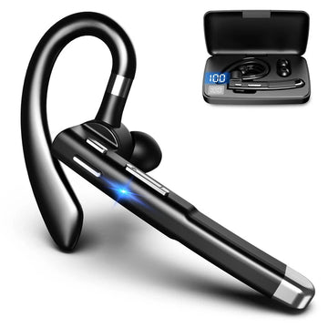 RoadMic Pro Trådløst Bluetooth Headset med Dobbelt Mikrofon og Støjreduktion