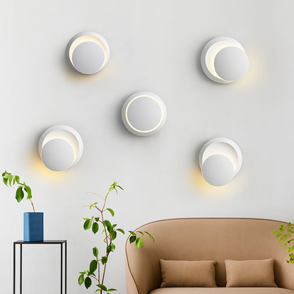 Justerbar Drejelig LED Væglampe Moderne Indendørslampe