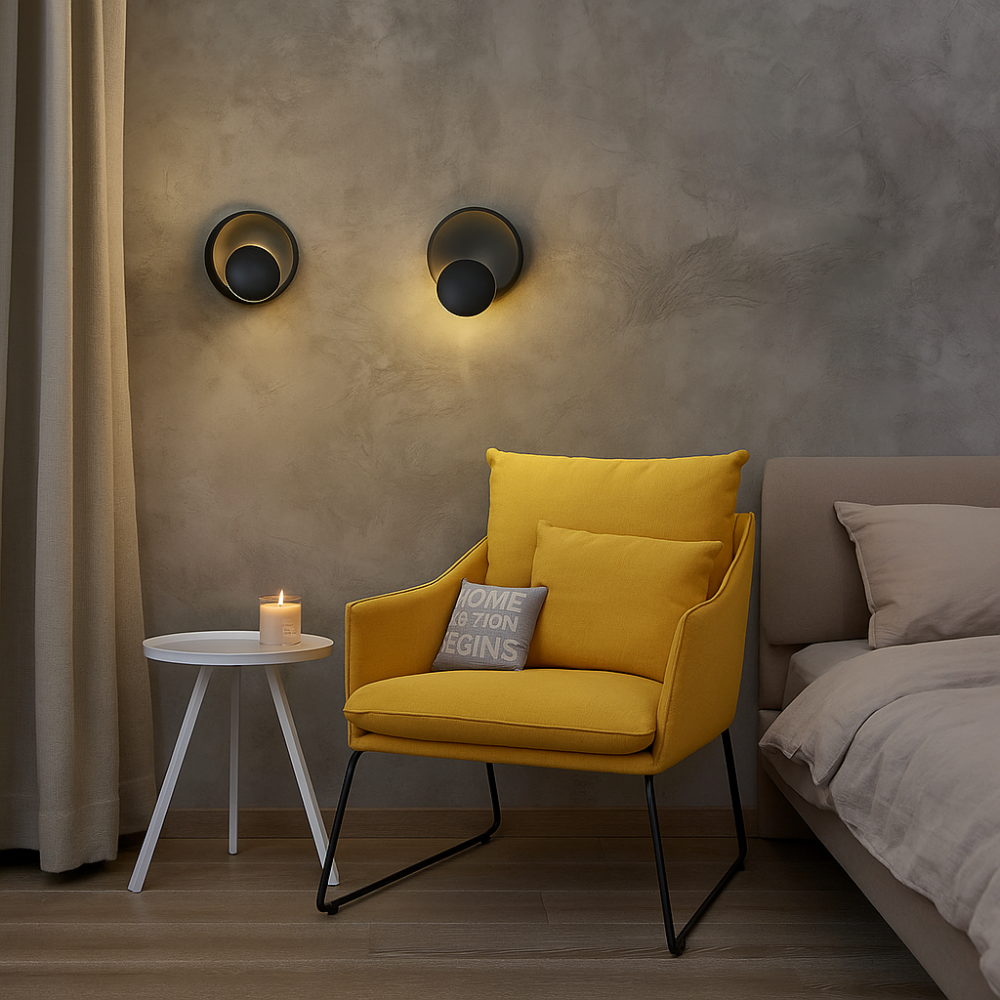 Justerbar Drejelig LED Væglampe Moderne Indendørslampe