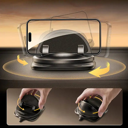 RotateX 360° Roterende Mobilholder til Bil med Justerbar Universel Montering