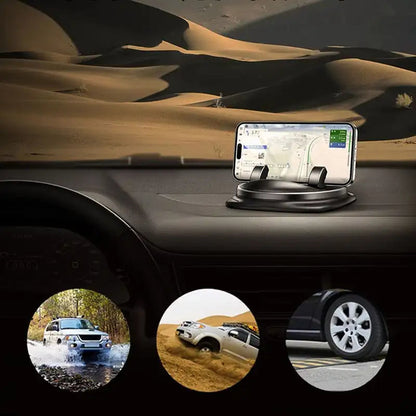 RotateX 360° Roterende Mobilholder til Bil med Justerbar Universel Montering