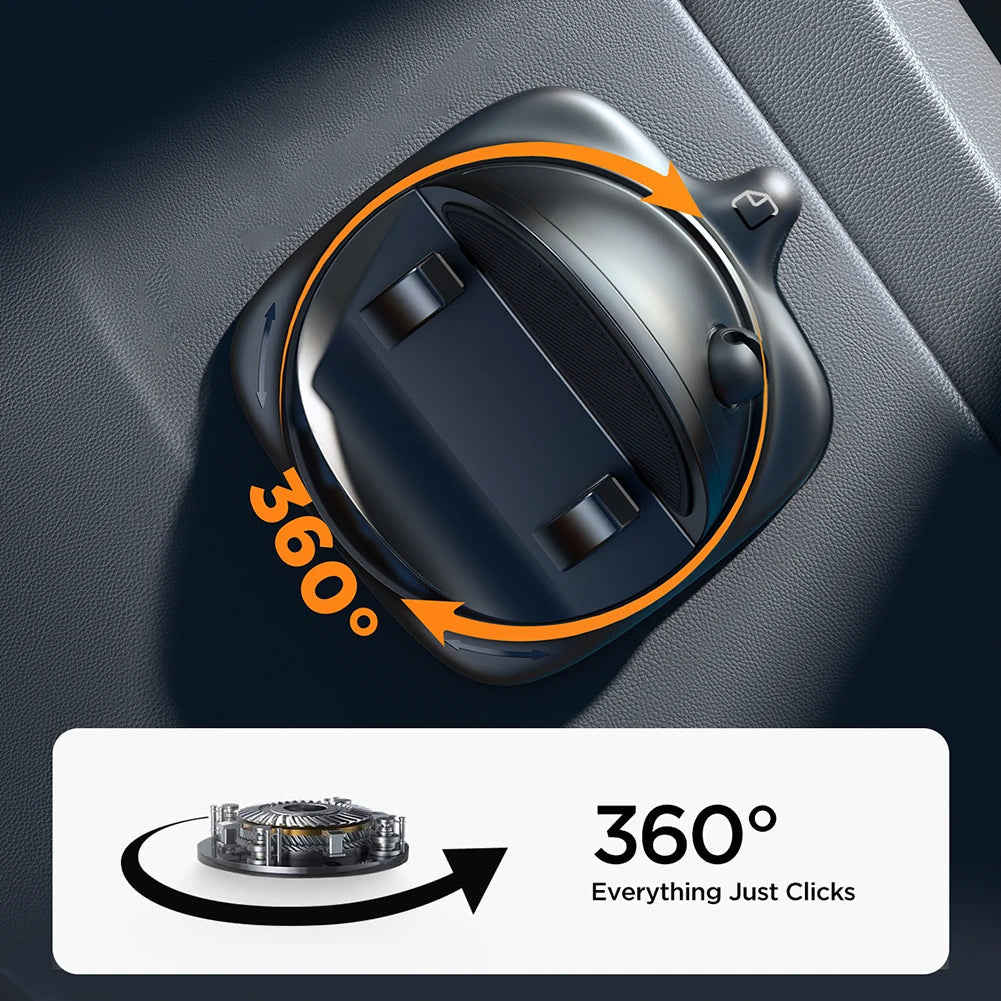 RotateX 360° Roterende Mobilholder til Bil med Justerbar Universel Montering
