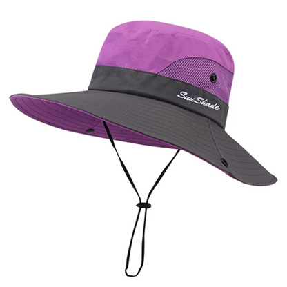 ShadeGuard UV Pro Solhat med Bred Skygge og Solbeskyttelse