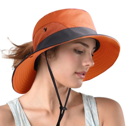 ShadeGuard UV Pro Solhat med Bred Skygge og Solbeskyttelse