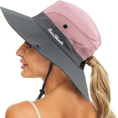 ShadeGuard UV Pro Solhat med Bred Skygge og Solbeskyttelse