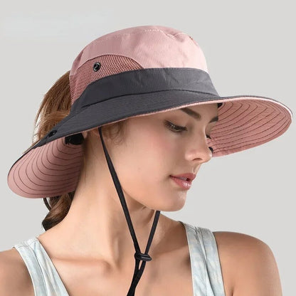 ShadeGuard UV Pro Solhat med Bred Skygge og Solbeskyttelse