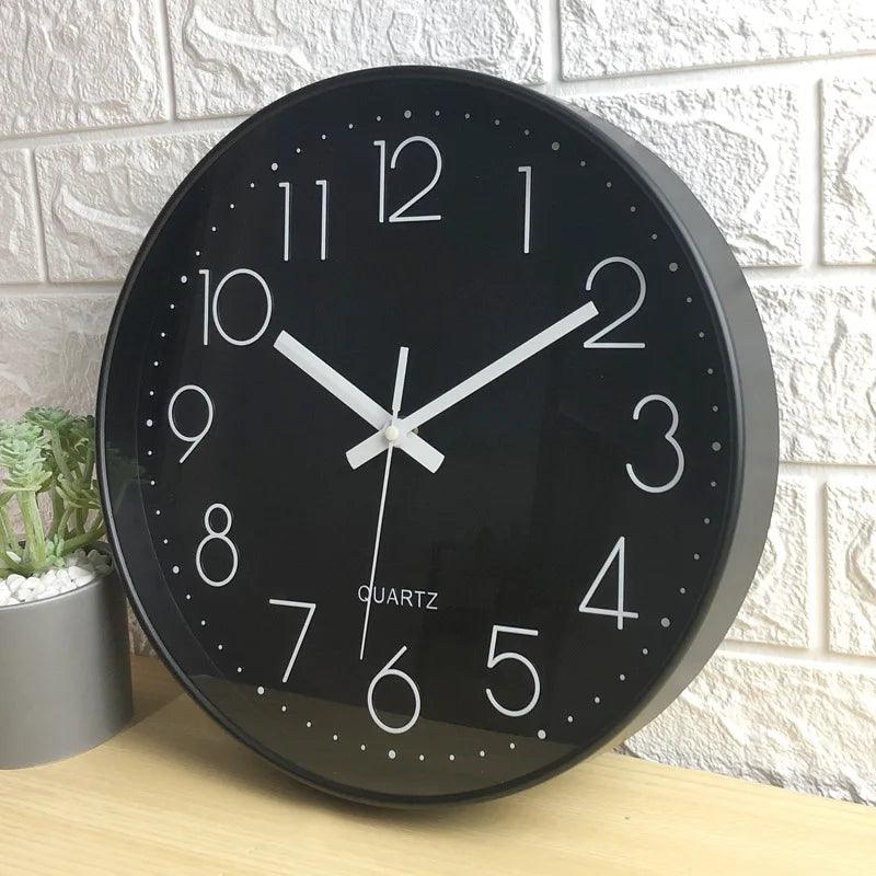 Lydløst Vægur uden Tikken Moderne Minimalistisk 30 cm