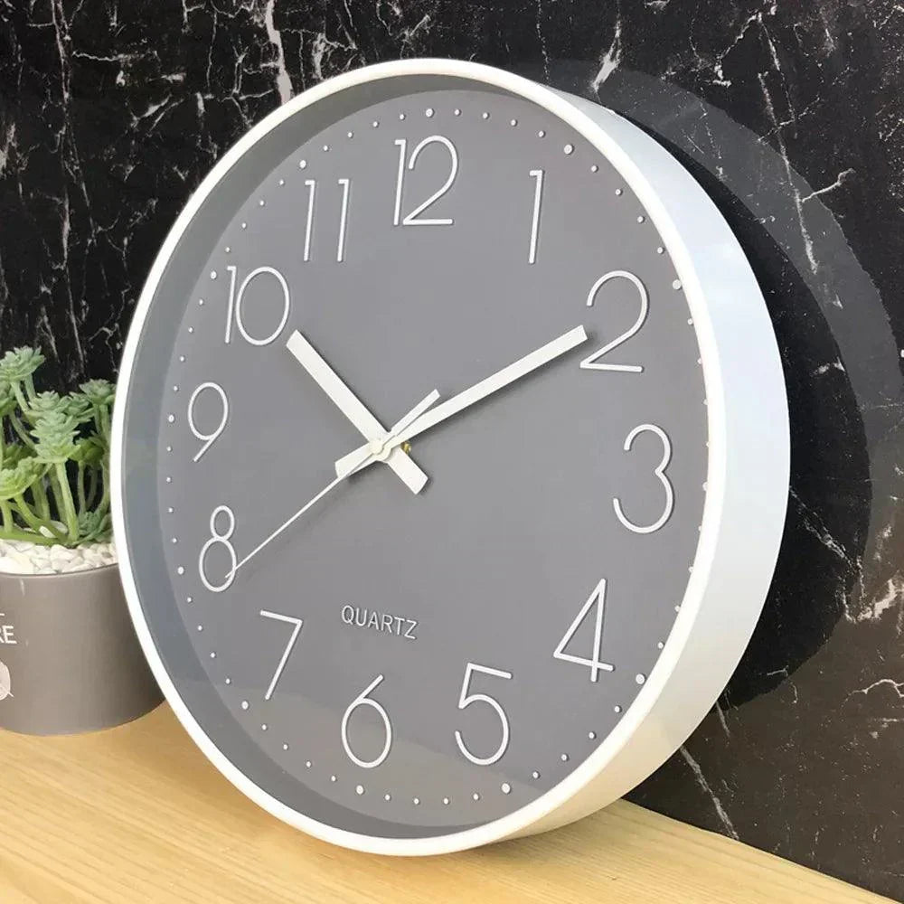Lydløst Vægur uden Tikken Moderne Minimalistisk 30 cm
