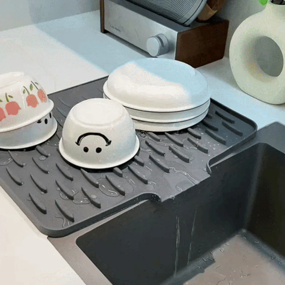 Silicool Silikonemåtte til Opvask, Varme og Beskyttelse af Køkkenbord