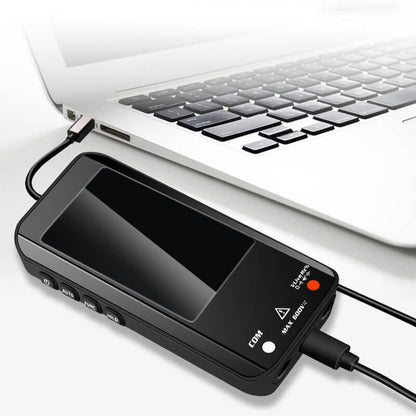Smart digitalt multimeter med automatisk måling og baggrundsbelyst display