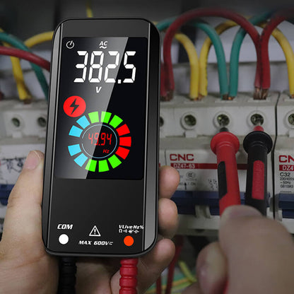 Smart digitalt multimeter med automatisk måling og baggrundsbelyst display