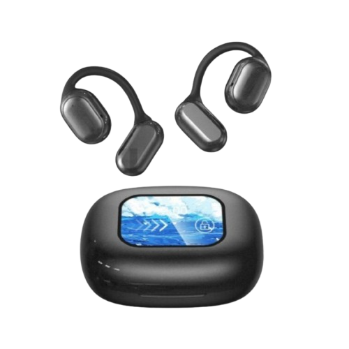 SmartSpeak AI-øretelefoner med Realtidsoversættelse, Bluetooth og Trådløs Forbindelse