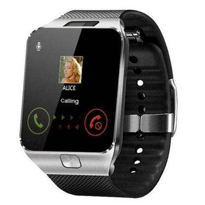 Smartwatch med SIM-kort, Bluetooth og Fitness Tracker med Touchskærm og Kamera