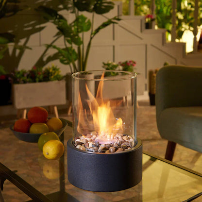 Røgfri Bioethanol Bordpejs med Moderne Design