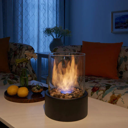 Røgfri Bioethanol Bordpejs med Moderne Design
