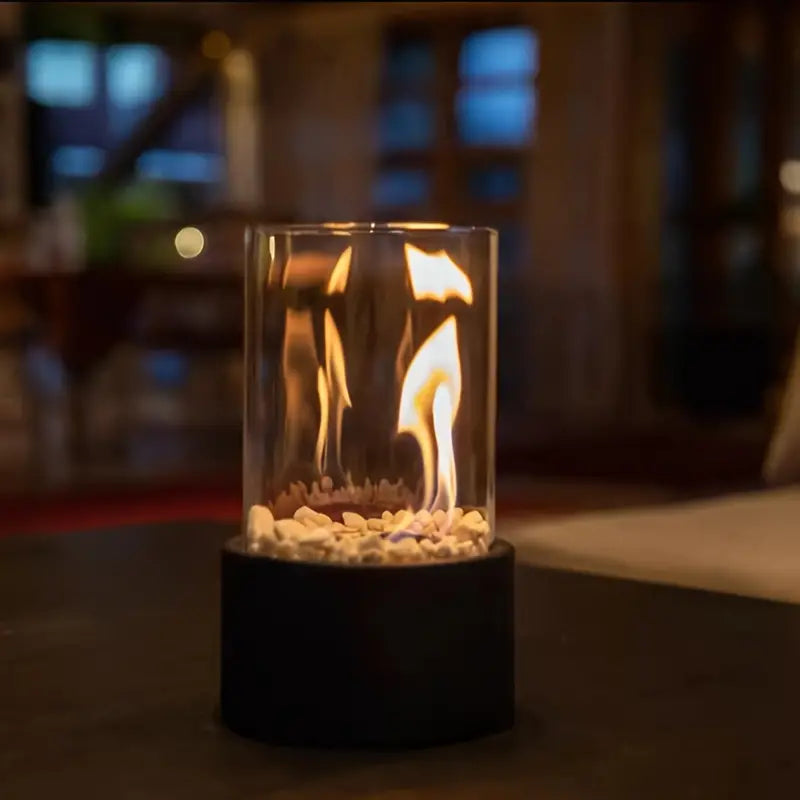 Røgfri Bioethanol Bordpejs med Moderne Design