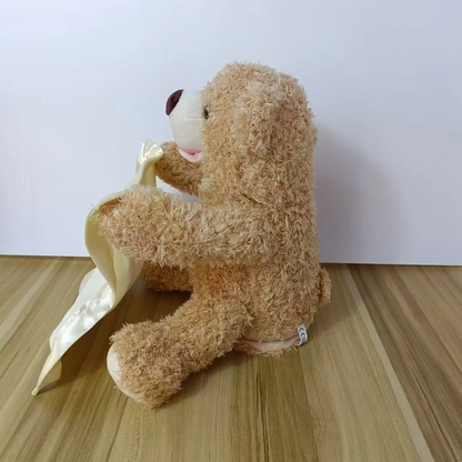 SnuggleBuddy Titte Bøh Bjørn Interaktiv Talende Plyslegetøj til Babyer og Småbørn