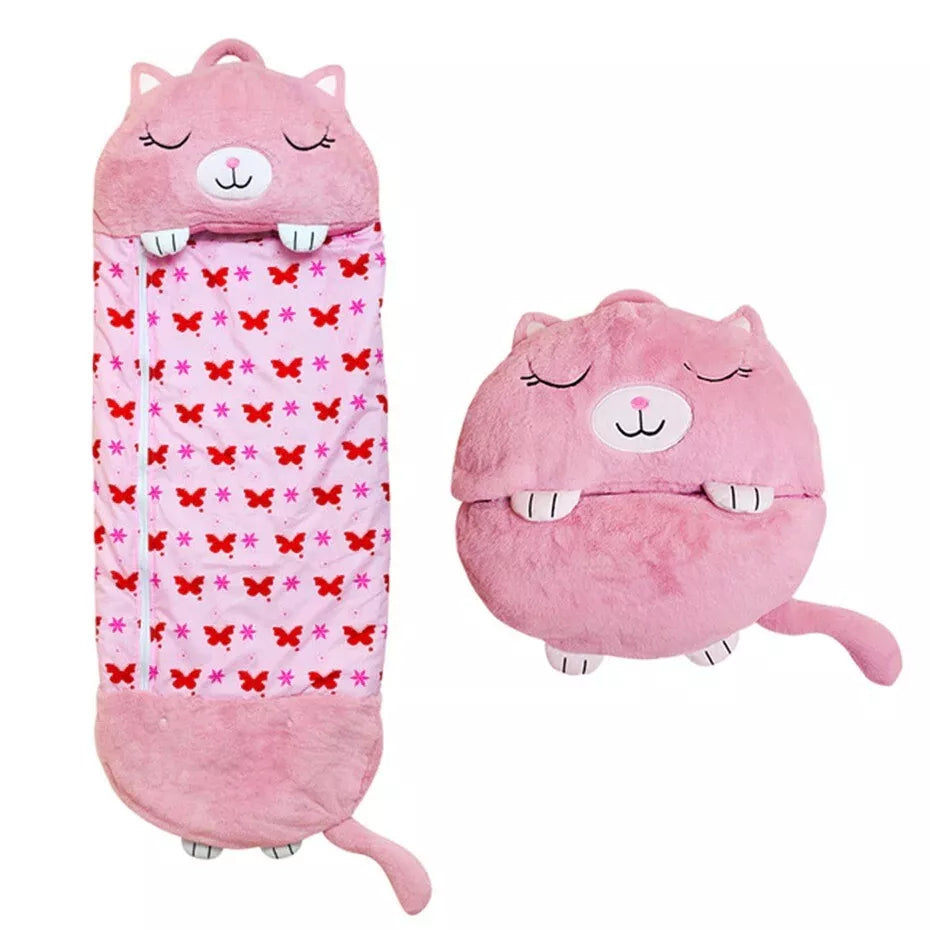 SnugglePals Dyresovepose til Børn Blød og Hyggelig Sovepose til Drenge og Piger