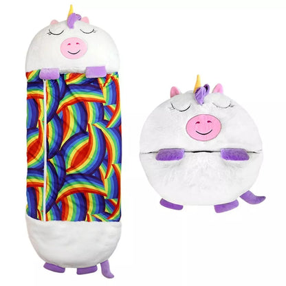 SnugglePals Dyresovepose til Børn Blød og Hyggelig Sovepose til Drenge og Piger