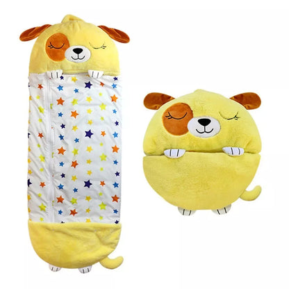 SnugglePals Dyresovepose til Børn Blød og Hyggelig Sovepose til Drenge og Piger