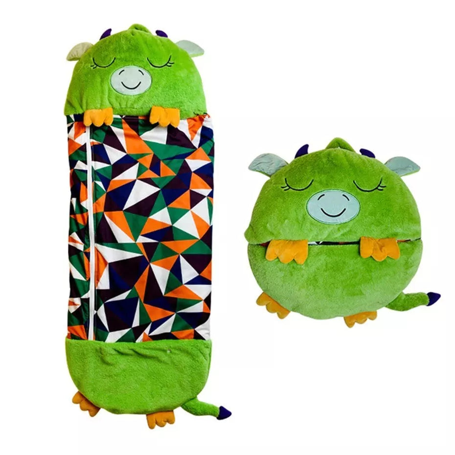 SnugglePals Dyresovepose til Børn Blød og Hyggelig Sovepose til Drenge og Piger