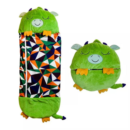 SnugglePals Dyresovepose til Børn Blød og Hyggelig Sovepose til Drenge og Piger