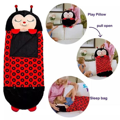 SnugglePals Dyresovepose til Børn Blød og Hyggelig Sovepose til Drenge og Piger