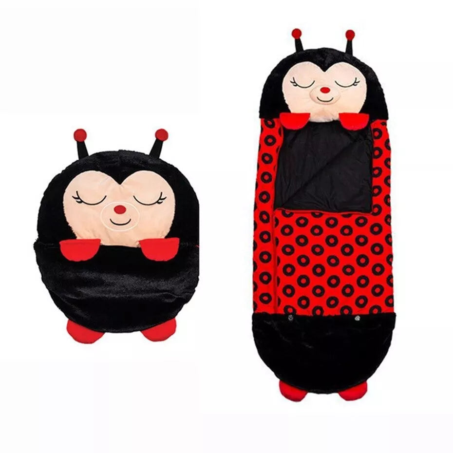 SnugglePals Dyresovepose til Børn Blød og Hyggelig Sovepose til Drenge og Piger