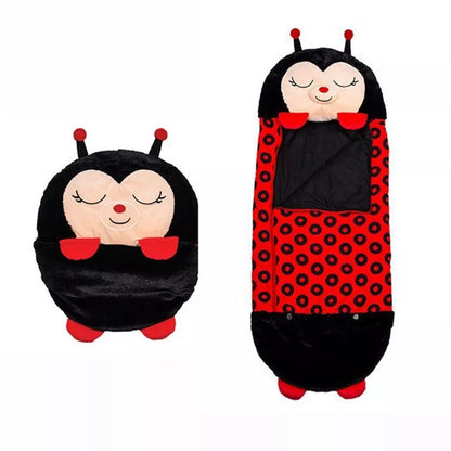 SnugglePals Dyresovepose til Børn Blød og Hyggelig Sovepose til Drenge og Piger