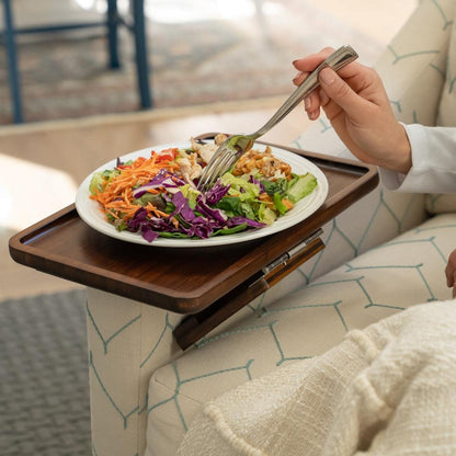 SofaMate Justerbart Armbordsbakke til Sofa til Drikkevarer og Småting