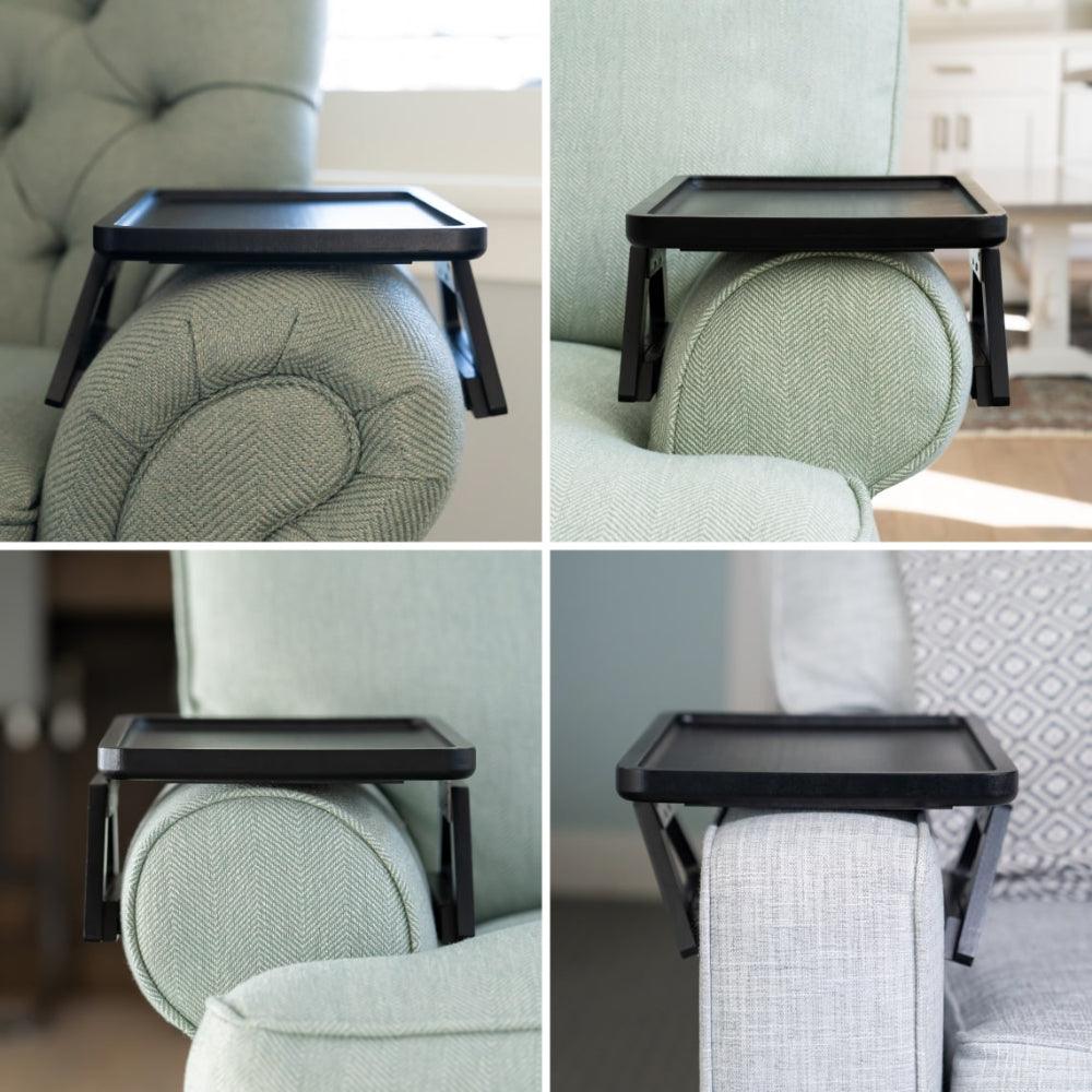 SofaMate Justerbart Armbordsbakke til Sofa til Drikkevarer og Småting