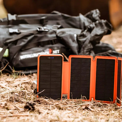 SolarCharge Solcelle Powerbank 26800mAh med Foldbare Solpaneler