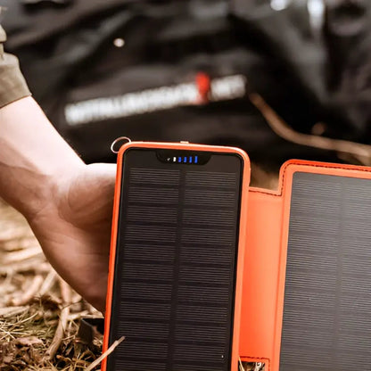 SolarCharge Solcelle Powerbank 26800mAh med Foldbare Solpaneler