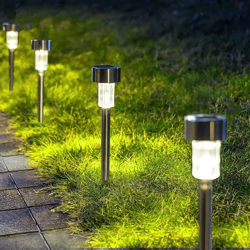 SolarGlow Solcellelamper til Haven, Vandtætte Udendørs Bedlamper til Stier