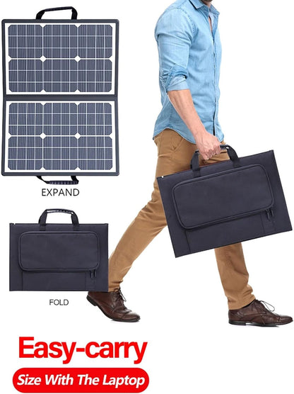 SolaraX Foldbart Solpanel 1000W til Bærbar Opladning