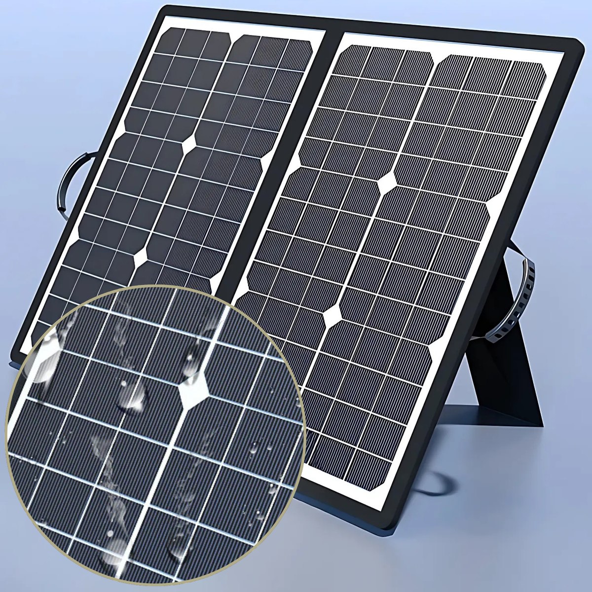 SolaraX Foldbart Solpanel 1000W til Bærbar Opladning