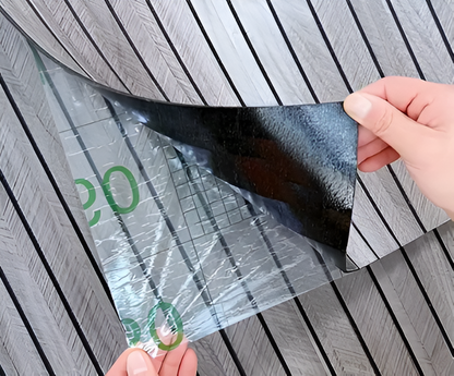 StickieFast 3D Vægpaneler med Trælook og Selvklæbende Design